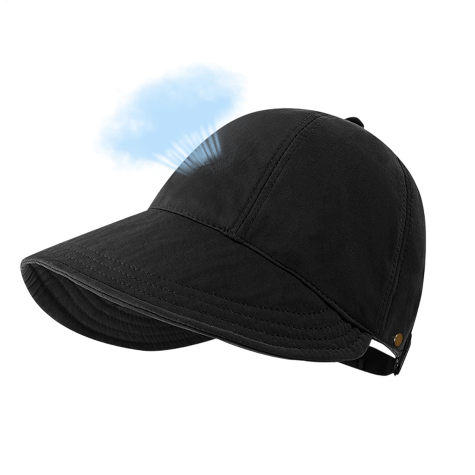Sun Hat Wide Brim - หมวกกันแดดสตรี ปรับขนาดได้ ปีกกว้าง ระบายอากาศได้ น้ำหนักเบา ฤดูร้อน