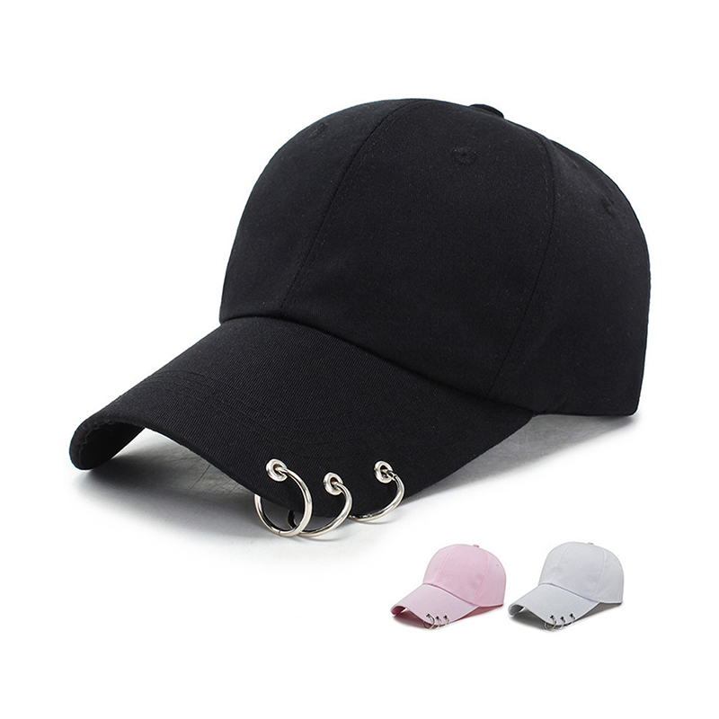 Dad Hat Cotton - หมวกสแน็ปแบ็คแบบ unisex พร้อมวงแหวน ปรับขนาดได้ หมวกเบสบอลสำหรับผู้ชายและผู้หญิง สไตล์ฮิปฮอปสุดยูนีค