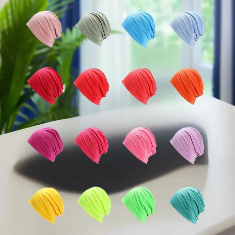 Running Cap Lightweight - หมวกบีนนี่ผ้าฝ้ายทรงหลวมสไตล์ฮิปฮอป เนื้อผ้านุ่ม น้ำหนักเบา เหมาะสำหรับวิ่ง หมวกบีนนี่สำหรับผู้ใหญ่ หมวกทรงแคปสำหรับผู้ป่วยเคมีบำบัด