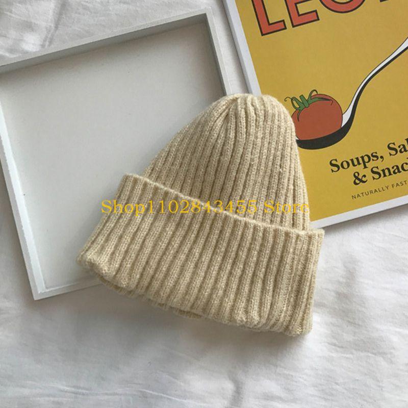 49MC หมวกมีหมวกถักนิตติ้งสำหรั - Beanie Cuffed Knit บทวิจารณ์และราคา