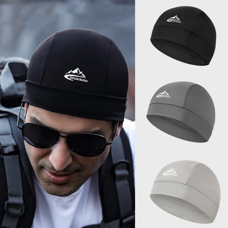 หมวกกีฬาแห้งเร็วระบายอากาศสำหร - Skull Cap Helmet Liner บทวิจารณ์และราคา