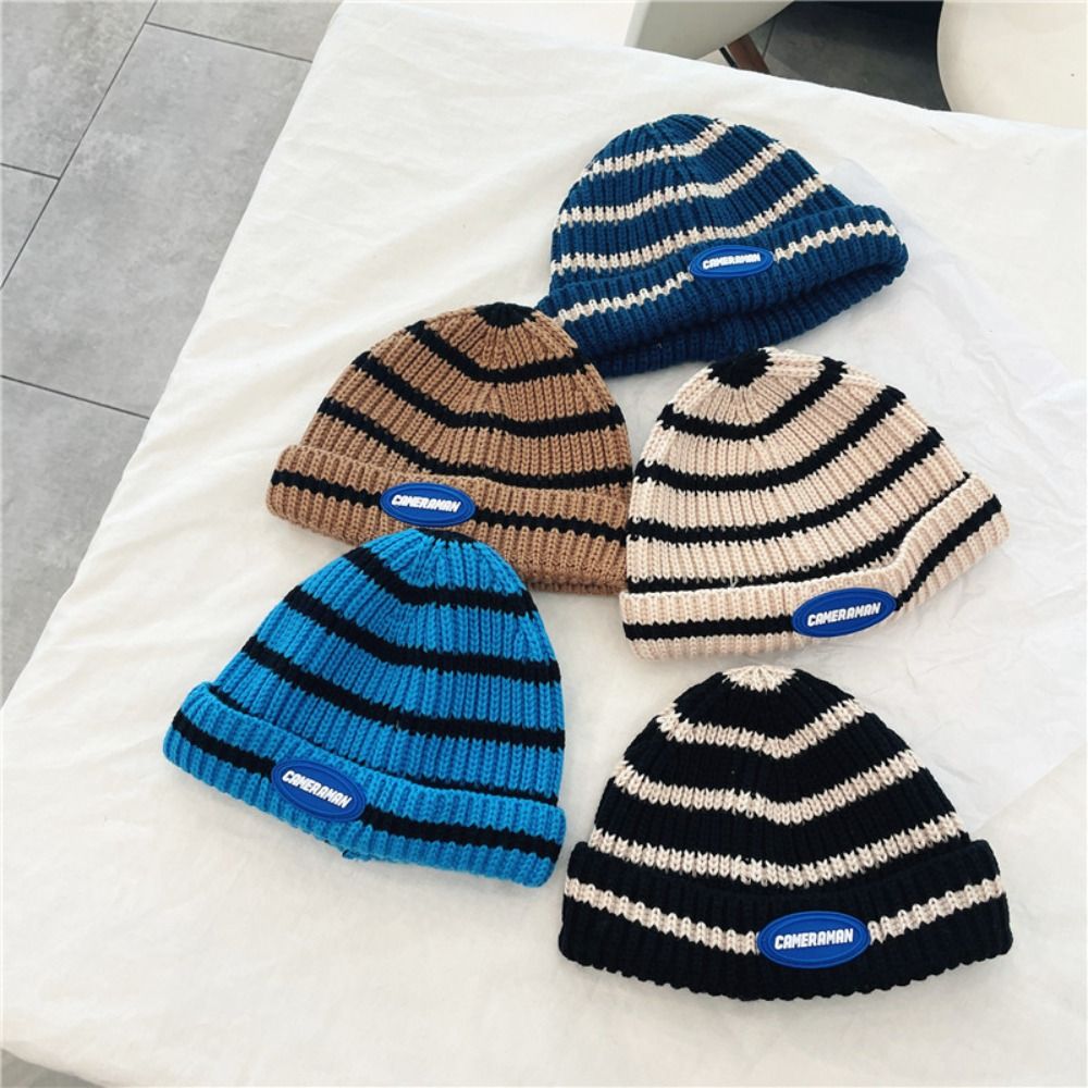 หมวกเด็กแฟชั่นอุ่นสบาย ระบายอา - Beanie Cuffed Knit บทวิจารณ์และราคา