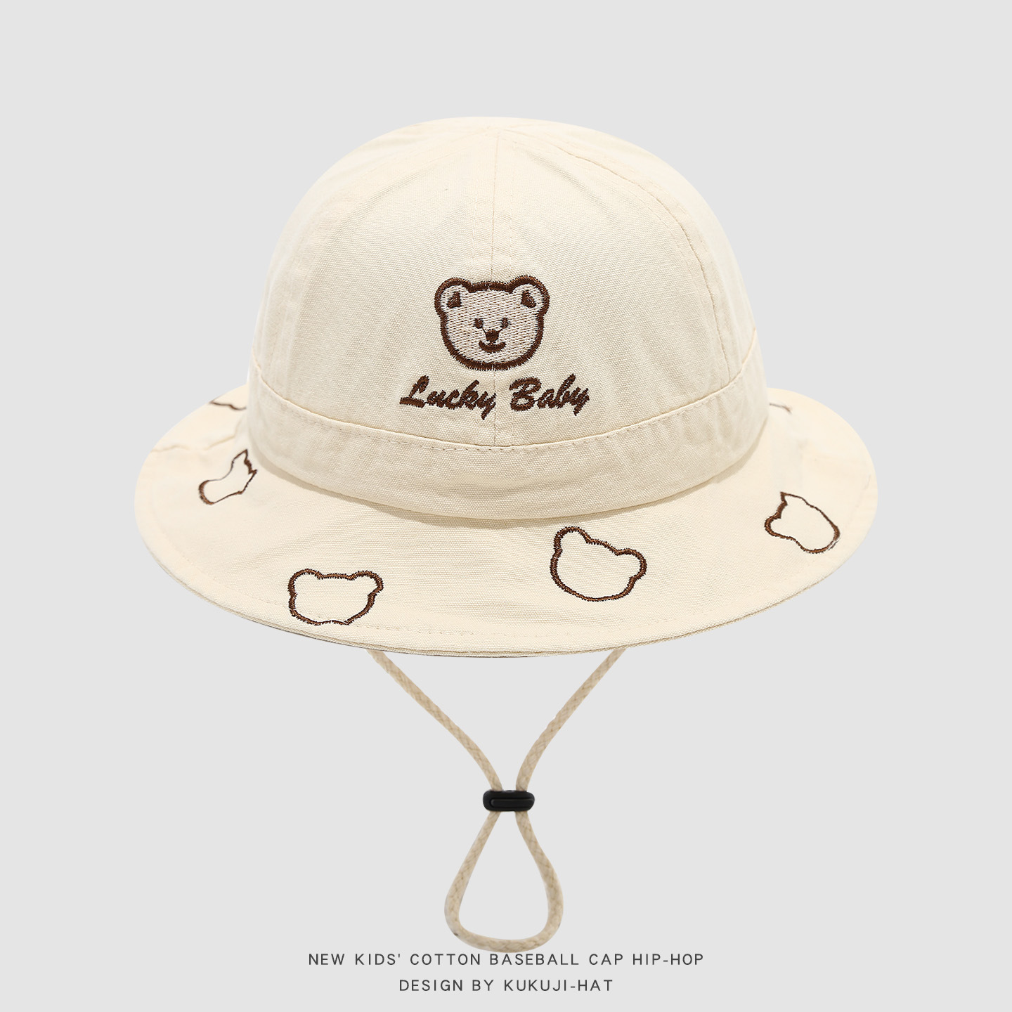 หมวกบักเก็ตเด็กน่ารักลายการ์ตู - Bucket Hat Cotton บทวิจารณ์และราคา