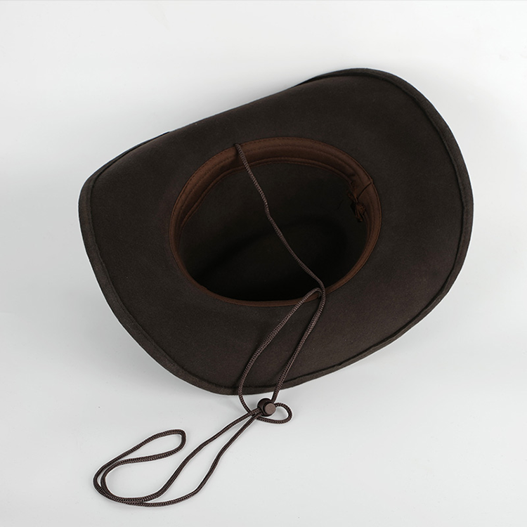 X4007 100% ขนสัตว์คาวบอยหมวกกั - Fedora Hat Wool บทวิจารณ์และราคา
