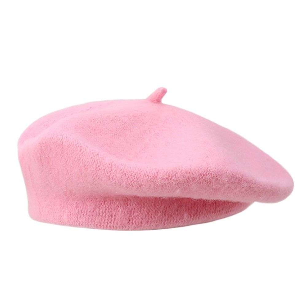 หมวกเบเร่ต์ไหมพรมแฟชั่นฤดูหนาว - Beret French Wool บทวิจารณ์และราคา