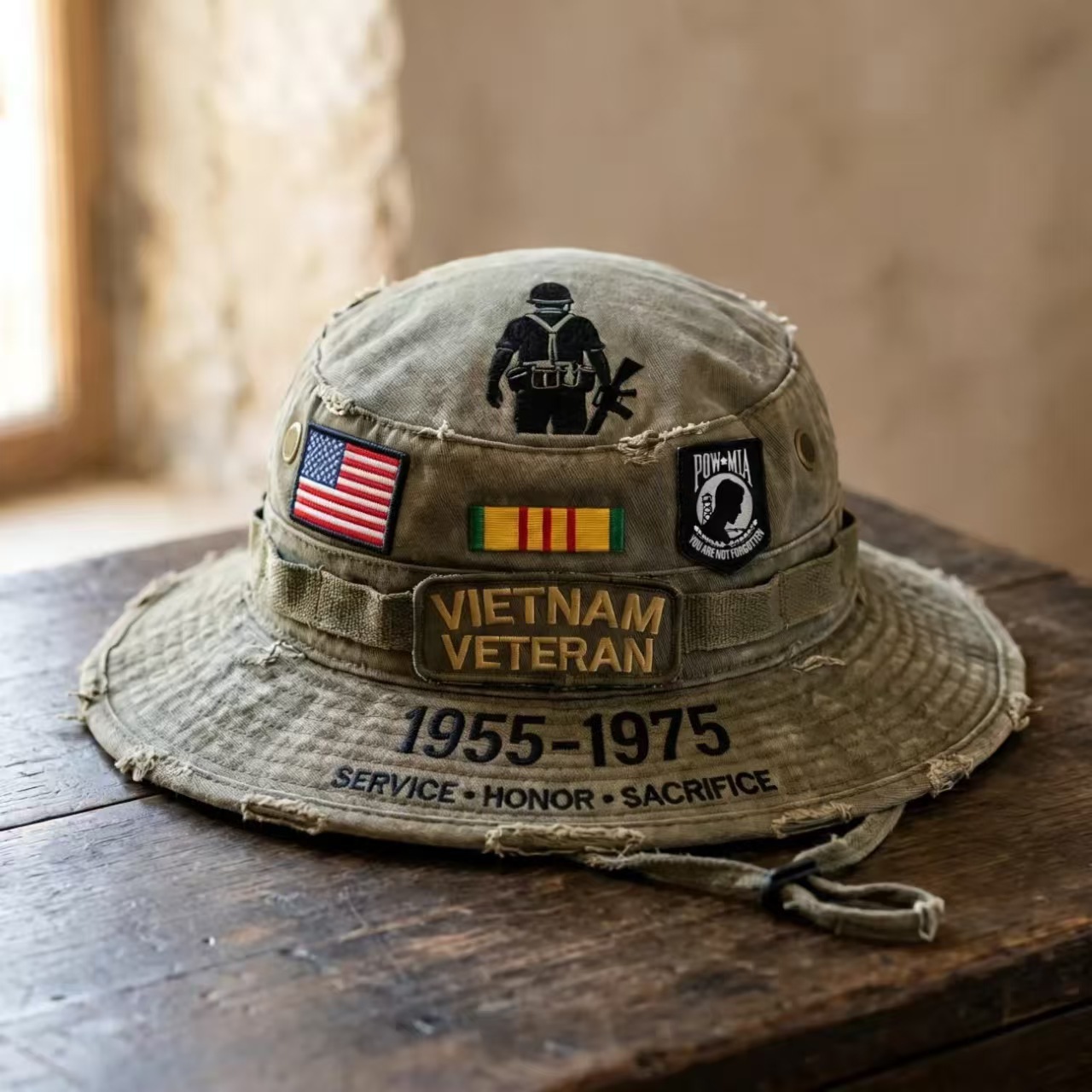หมวกบูนี่สำหรับทหารเวียดนาม ปร - Boonie Hat Tactical บทวิจารณ์และราคา
