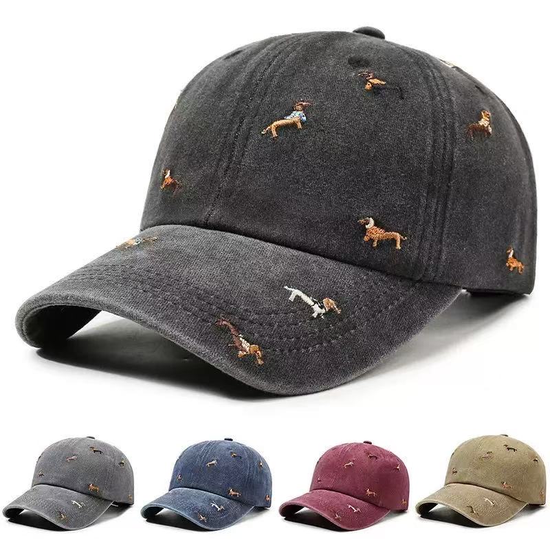 หมวกเบสบอลปรับได้ลายปักดัชชุนด - Golf Cap Dad บทวิจารณ์และราคา