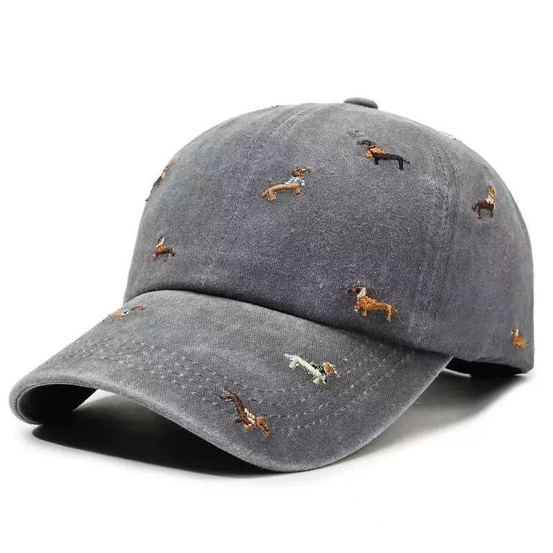 หมวกเบสบอลปรับได้ลายปักดัชชุนด - Golf Cap Dad บทวิจารณ์และราคา
