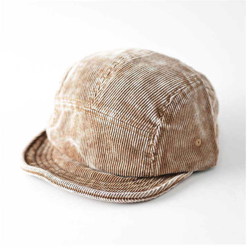 หมวกเบสบอลทรง 5 แฉก ผ้าคอร์ดูร - Corduroy Cap 5 Panel บทวิจารณ์และราคา