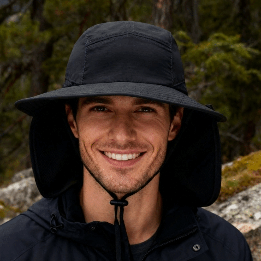 หมวกกันแดดปีกกว้างแฟชั่นสำหรับ - Bucket Hat Cotton บทวิจารณ์และราคา