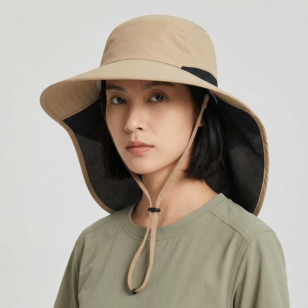 หมวกกันแดดปีกกว้างแฟชั่นสำหรับ - Bucket Hat Cotton บทวิจารณ์และราคา