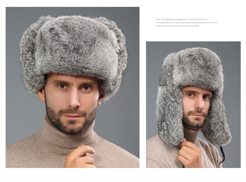 หมวกบอมเบอร์แฟชั่นจีนตะวันออกเ - Trapper Hat Ear Flap บทวิจารณ์และราคา