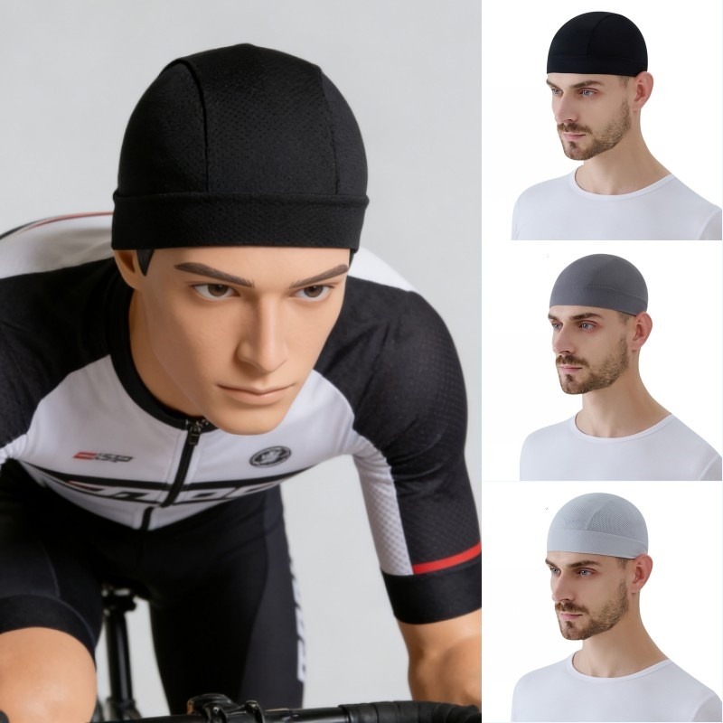 หมวกซับในหมวกกันน็อคสำหรับปั่น - Skull Cap Helmet Liner บทวิจารณ์และราคา
