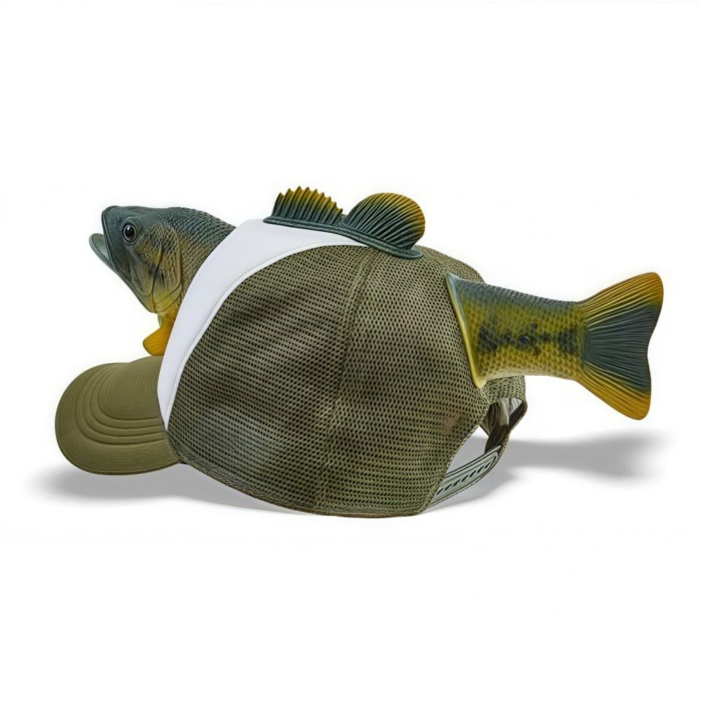 หมวกแก๊ปตาข่ายลายปลา 3 มิติ ตล - Trucker Cap Mesh บทวิจารณ์และราคา