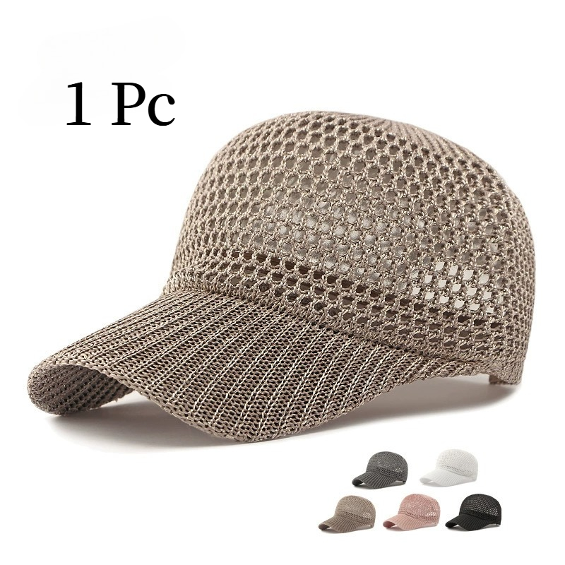 หมวกเบสบอลตาข่ายระบายอากาศสำหร - Baseball Cap Structured บทวิจารณ์และราคา