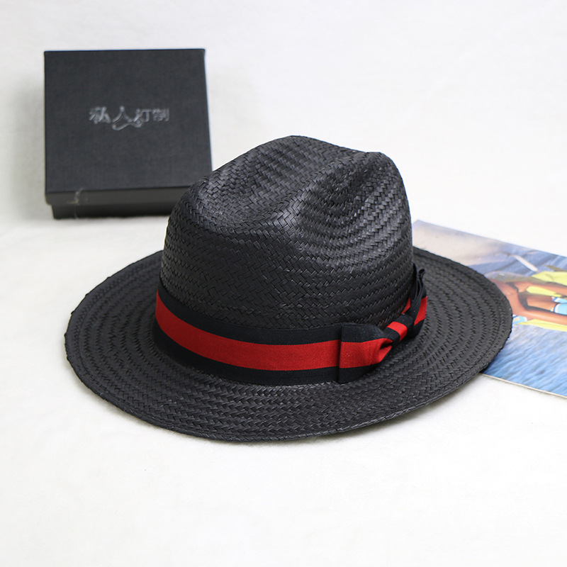 หมวกฟางทอมือสไตล์คาวบอยแจ๊สสำห - Cowboy Hat Straw บทวิจารณ์และราคา
