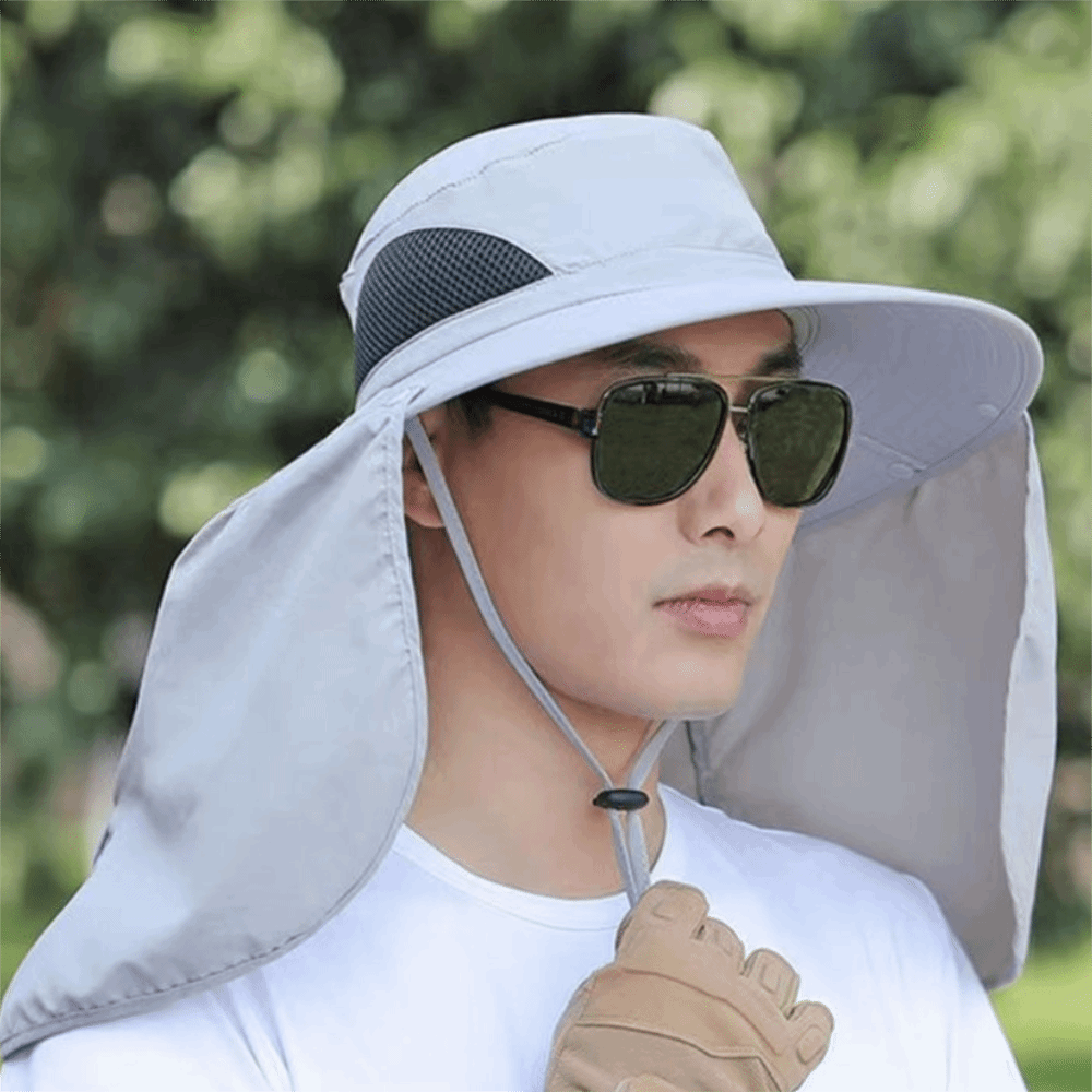 หมวกกันแดดผ้าลำลองสำหรับผู้ชาย - Visor Sun Hat บทวิจารณ์และราคา