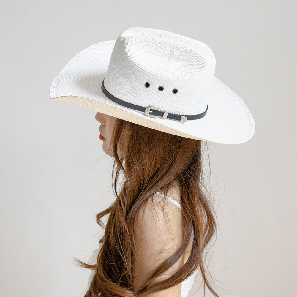 USPOP Unisex Western สไตล์โครง - Cowboy Hat Straw บทวิจารณ์และราคา