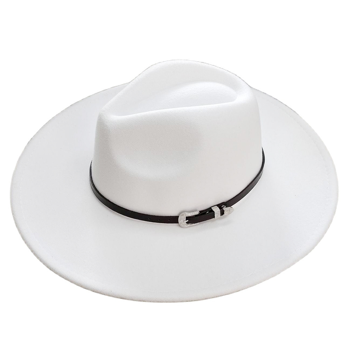 CLASSIC Felt Fedora หมวกสําหรั - Fedora Hat Wool บทวิจารณ์และราคา
