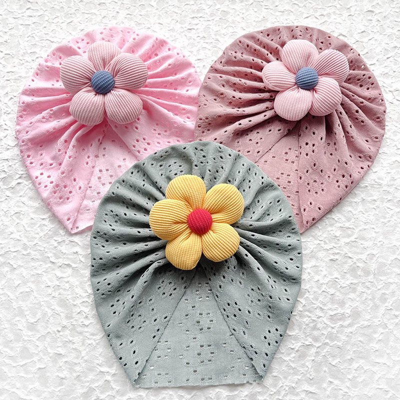 3D ดอกไม้เด็ก Turban หมวกฤดูร้ - Dad Hat Cotton บทวิจารณ์และราคา