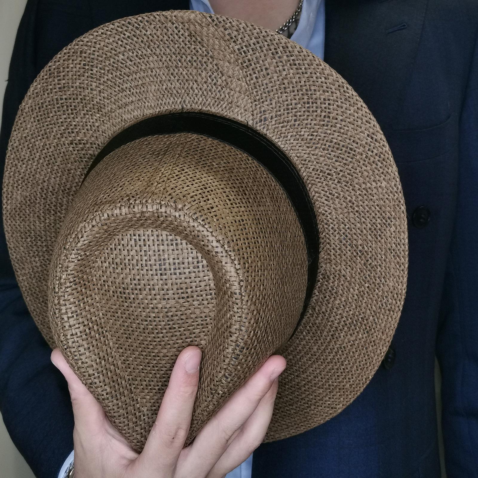 หมวกปานามาฟางสำหรับผู้ชาย แฟชั - Cowboy Hat Straw บทวิจารณ์และราคา