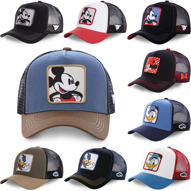 หมวกแก๊ปมิกกี้เมาส์น่ารัก ตาข่ - Trucker Cap Mesh บทวิจารณ์และราคา