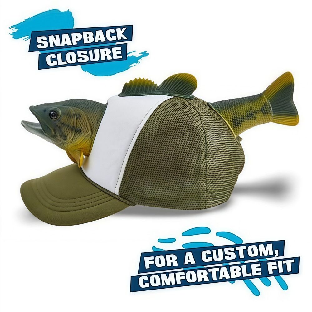 หมวกแก๊ปทรงทรัคเกอร์ลายปลา 3 ม - Trucker Cap Mesh บทวิจารณ์และราคา