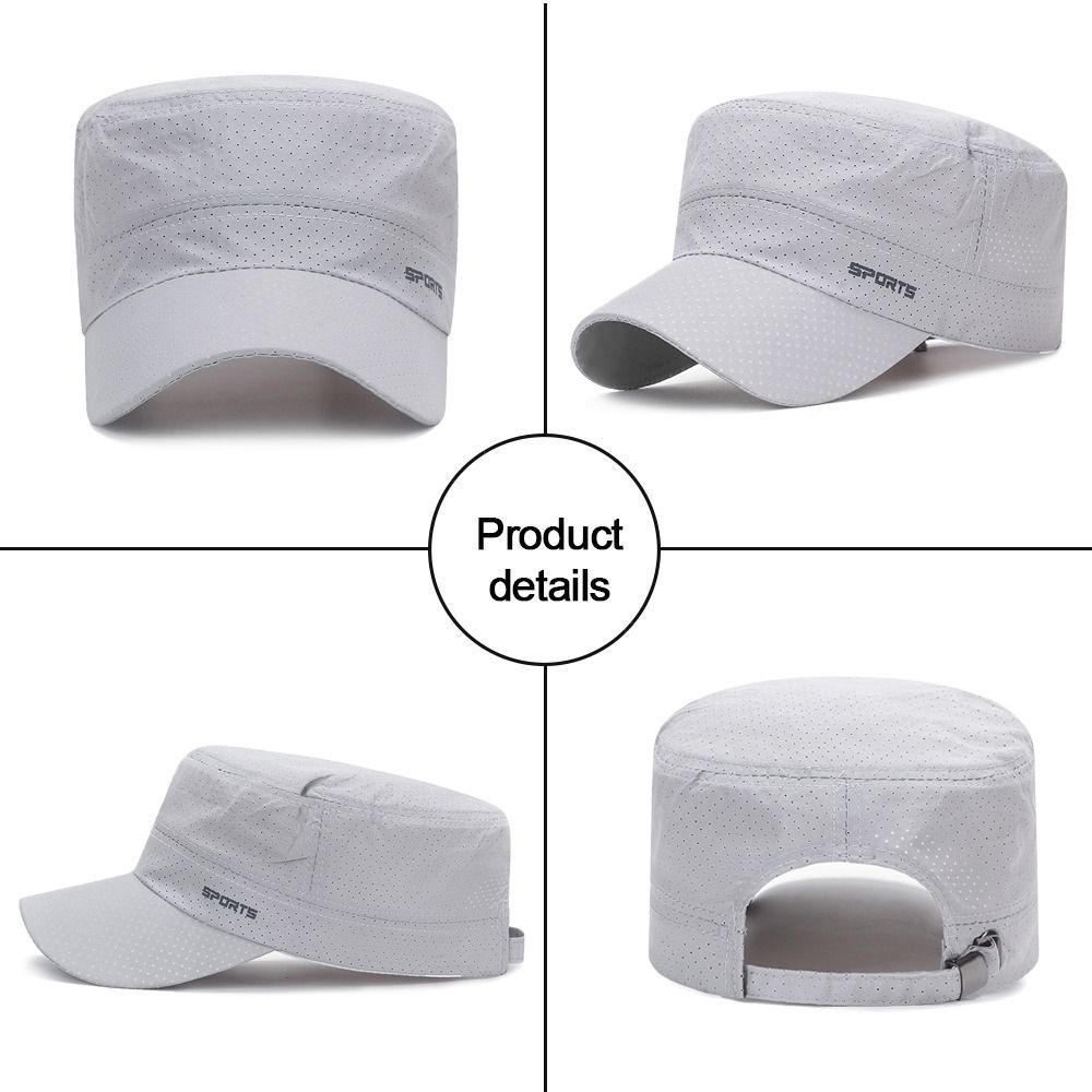 หมวกกันแดดระบายอากาศกลางแจ้ง ห - Snapback Hat Flat บทวิจารณ์และราคา