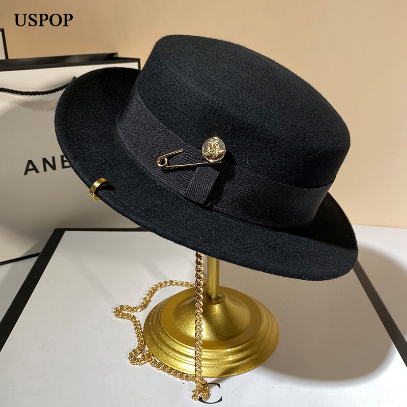 USPOP หมวกฤดูหนาวใหม่ผู้หญิงโซ - Fedora Hat Wool บทวิจารณ์และราคา