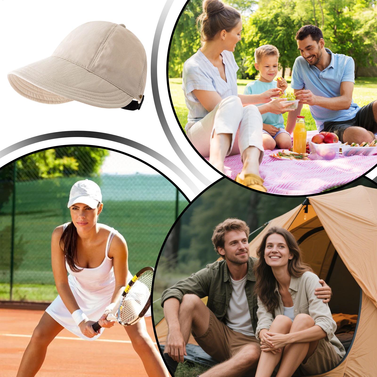 หมวกกันแดดสตรี ปรับขนาดได้ ปีก - Sun Hat Wide Brim บทวิจารณ์และราคา