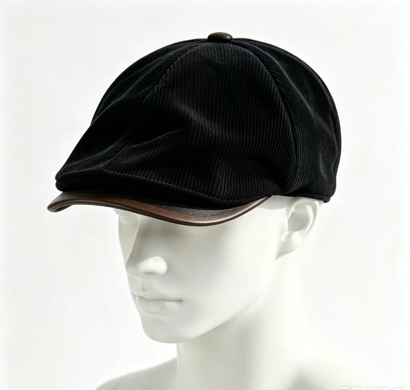 หมวกแก๊ปทรงนิวส์บอยผ้าคอร์ดูรอ - Newsboy Cap Ivy บทวิจารณ์และราคา