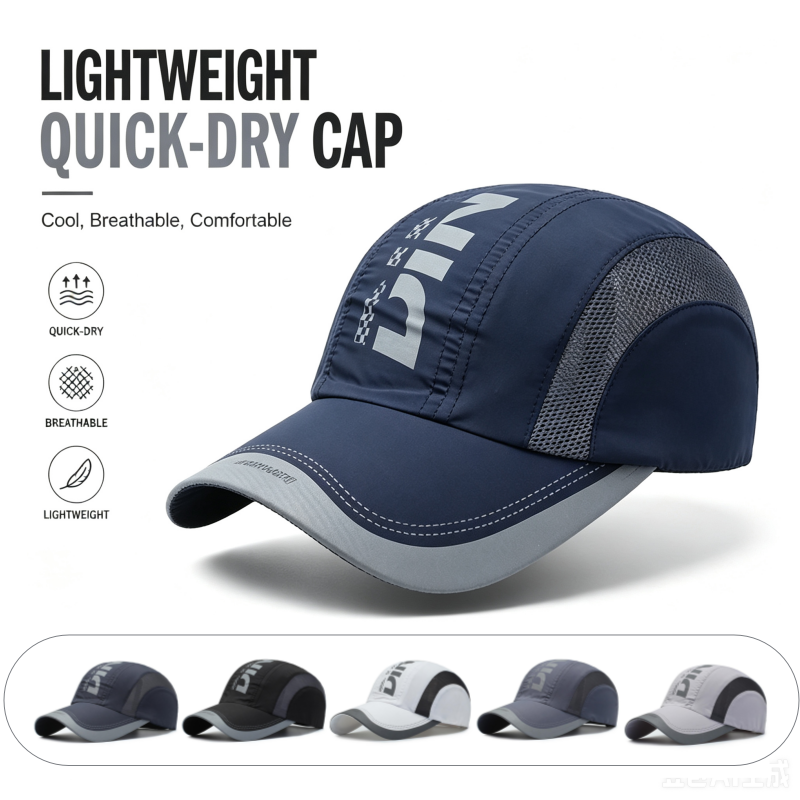 หมวกกีฬาแห้งเร็วสำหรับผู้ชาย ห - Running Cap Lightweight บทวิจารณ์และราคา