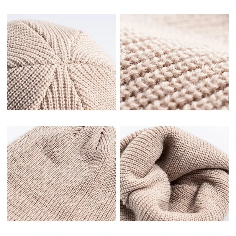 หมวกไหมพรมฤดูหนาว ให้ความอบอุ่ - Beanie Cuffed Knit บทวิจารณ์และราคา