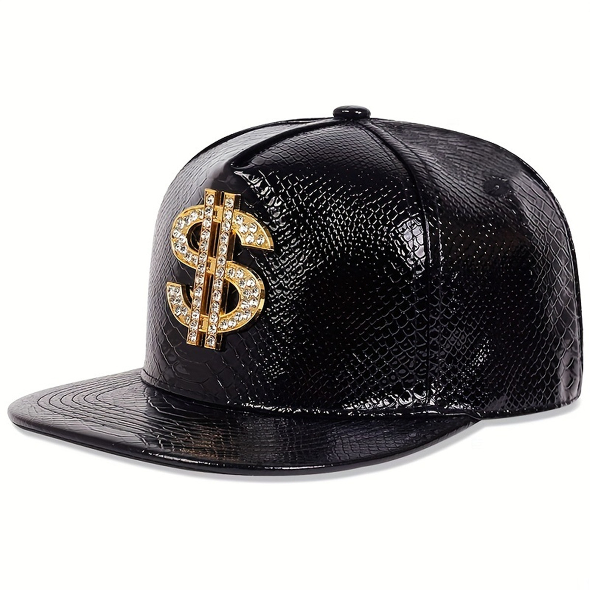 หนังลายโลหะ หมวกเบสบอล ผู้ชาย  - Baseball Cap Structured บทวิจารณ์และราคา