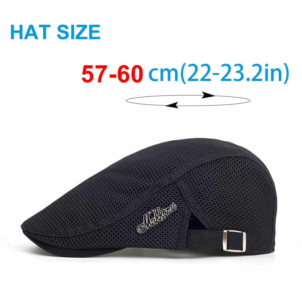 หมวกแก๊ปตาข่ายระบายอากาศสำหรับ - Newsboy Cap Ivy บทวิจารณ์และราคา