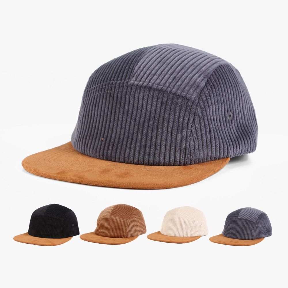 หมวกเบสบอลทรงเรโทรอเนกประสงค์  - Corduroy Cap 5 Panel บทวิจารณ์และราคา