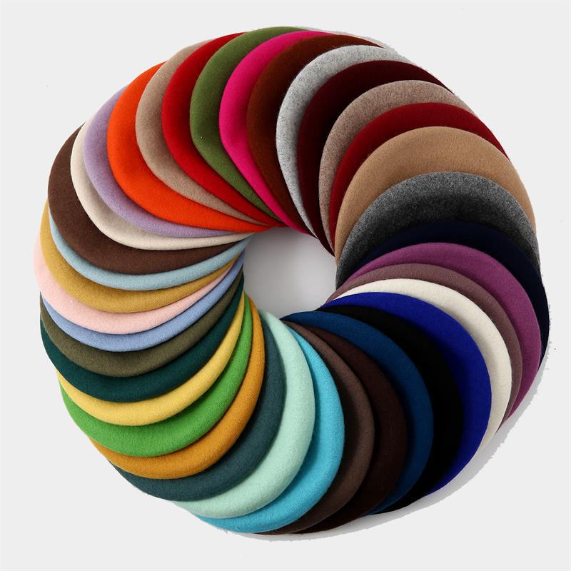 หมวกเบเร่ต์ขนาดใหญ่สำหรับผู้หญ - Beret French Wool บทวิจารณ์และราคา