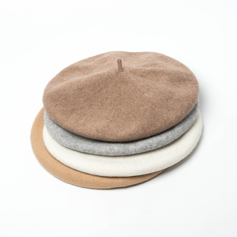 ผู้ชายผู้หญิงกองทัพทหารทหารหมว - Beret French Wool บทวิจารณ์และราคา