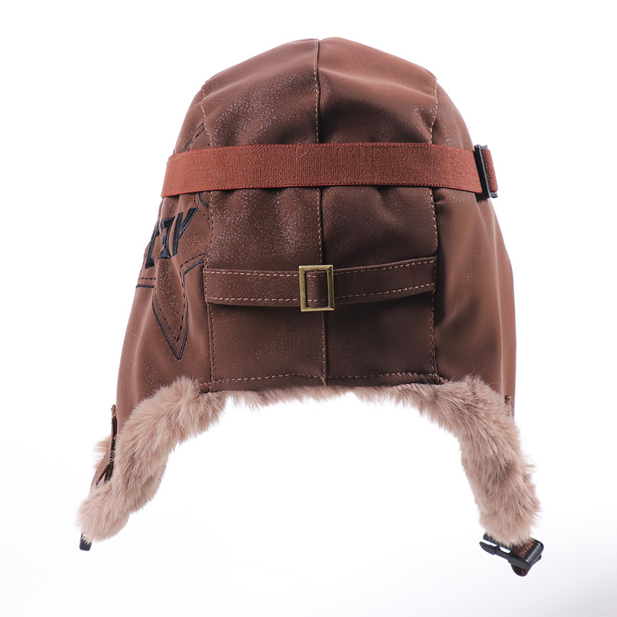 หมวกนักบินวินเทจสไตล์ฮาร์ลีย์ส - Trapper Hat Ear Flap บทวิจารณ์และราคา
