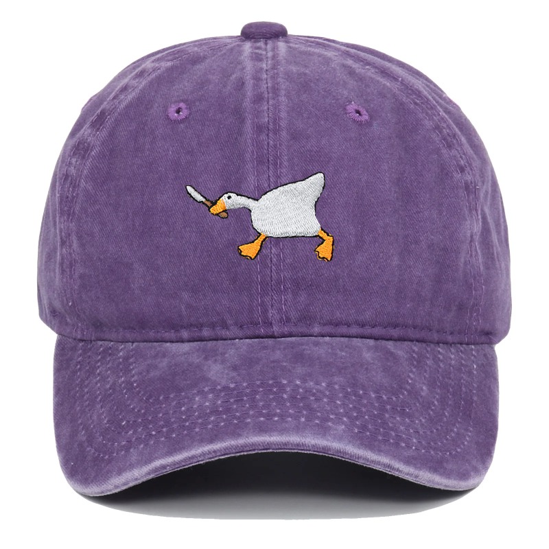 หมวกเบสบอลปักลายการ์ตูนตลกขบขั - Dad Hat Cotton บทวิจารณ์และราคา