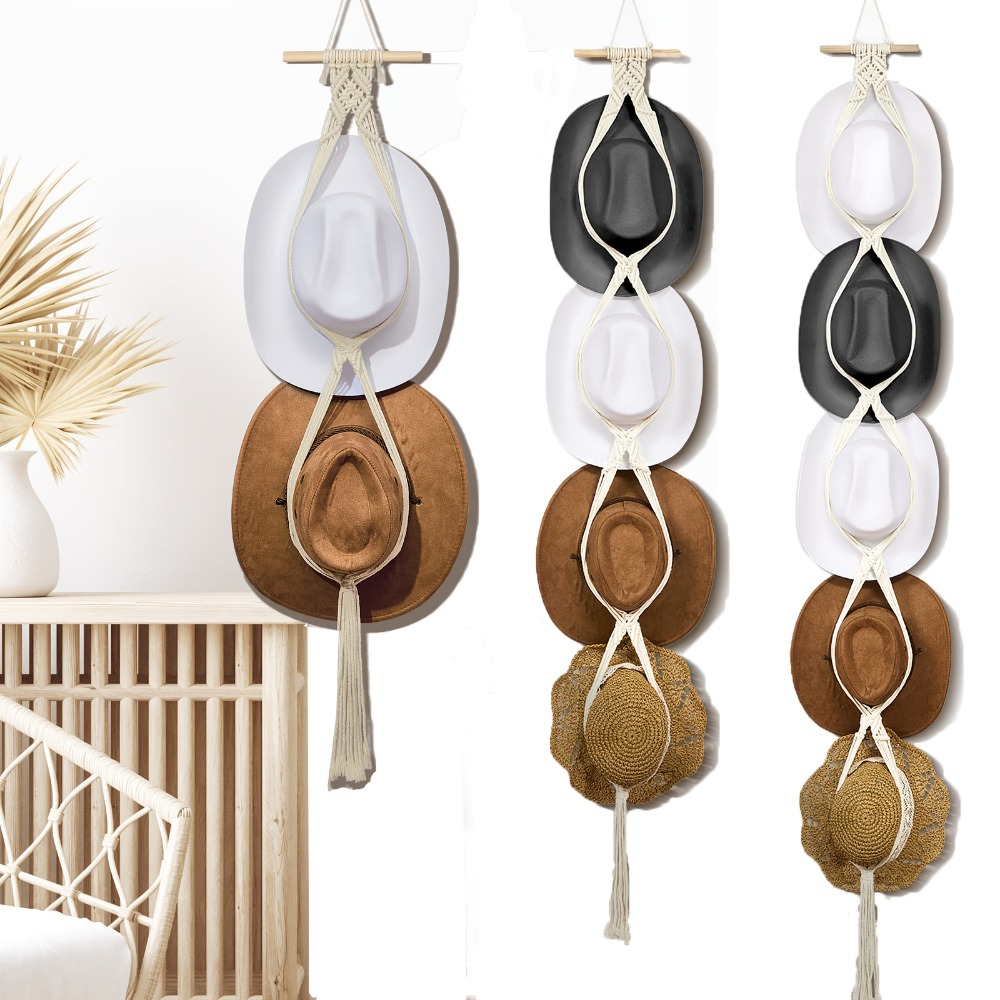 ที่แขวนหมวกสไตล์โบฮีเมียนแบบมา - Sun Hat Wide Brim บทวิจารณ์และราคา