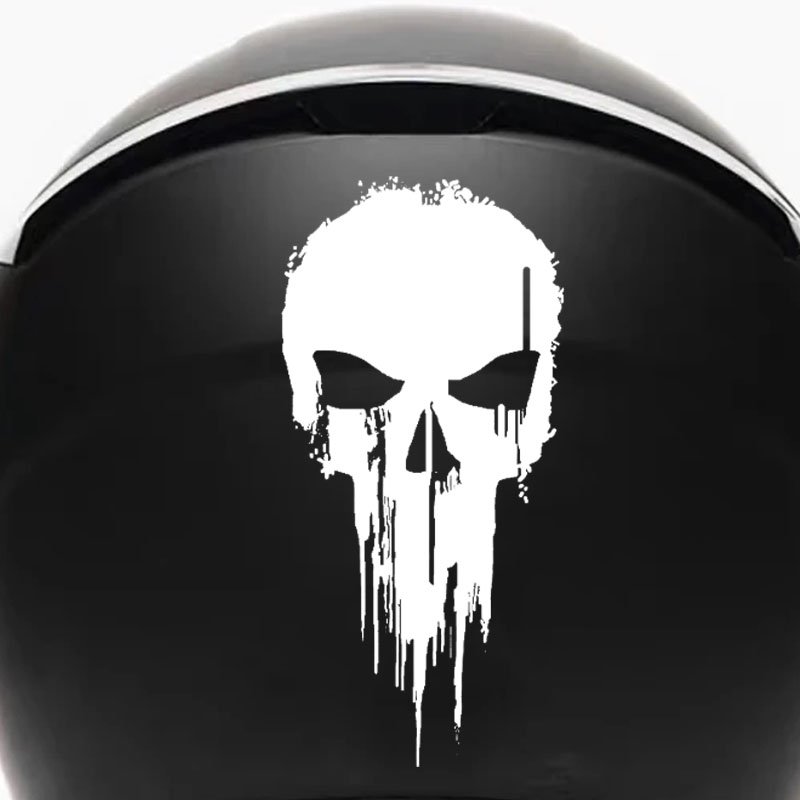 สติกเกอร์ไวนิลลายโครงกระดูกเท่ - Skull Cap Helmet Liner บทวิจารณ์และราคา