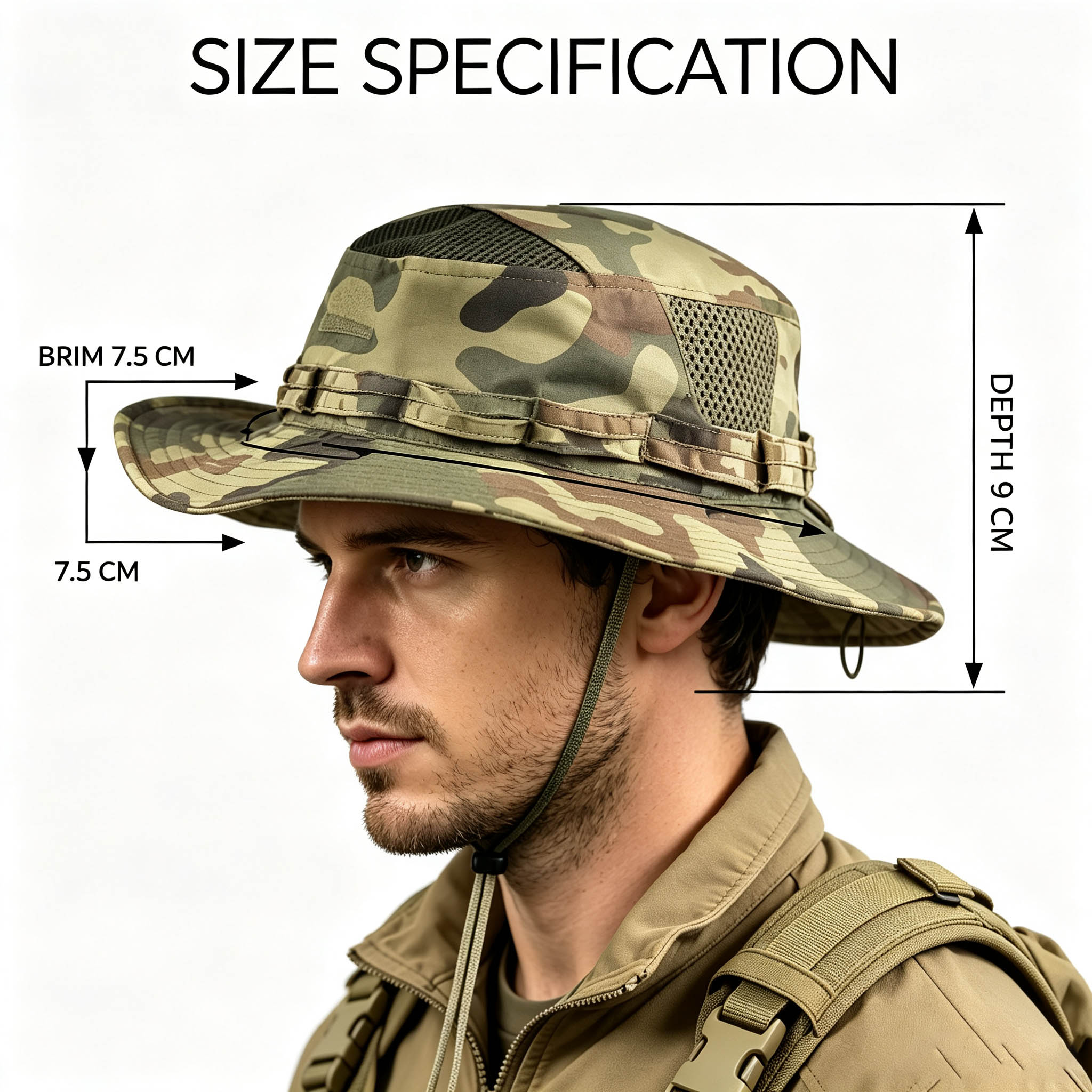 หมวกบอนนี่แบบยุทธวิธีสำหรับผู้ - Boonie Hat Tactical บทวิจารณ์และราคา