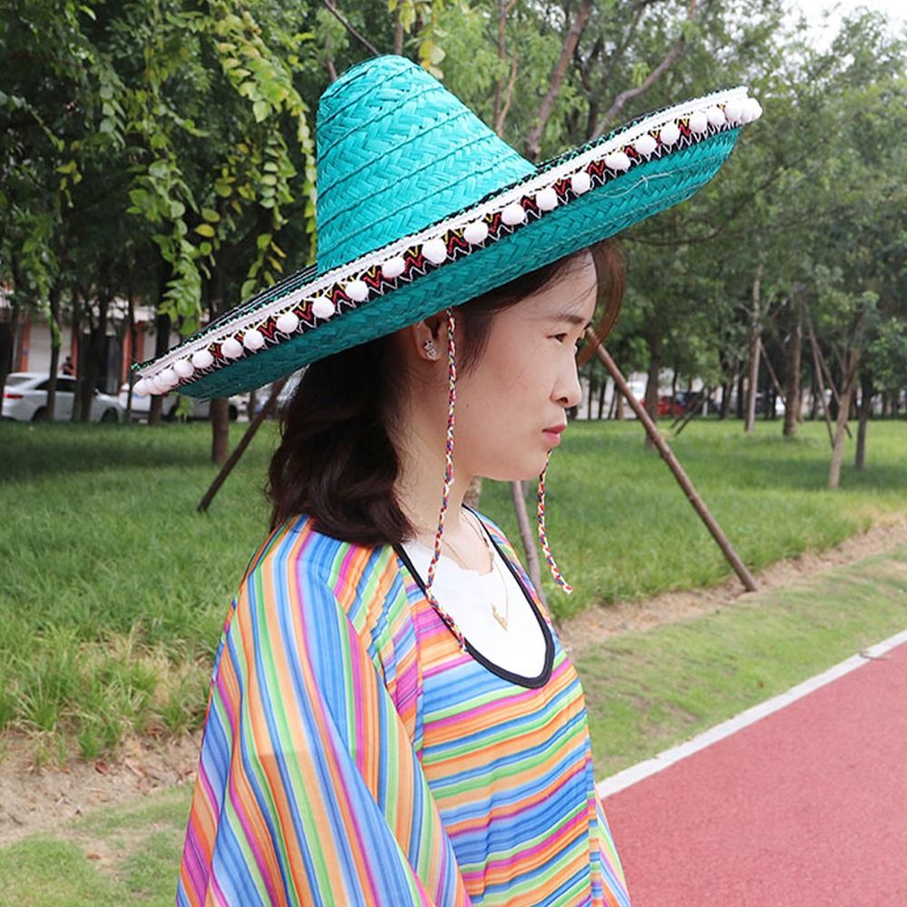 หมวกฟางสไตล์เม็กซิกันปีกกว้างส - Sun Hat Wide Brim บทวิจารณ์และราคา