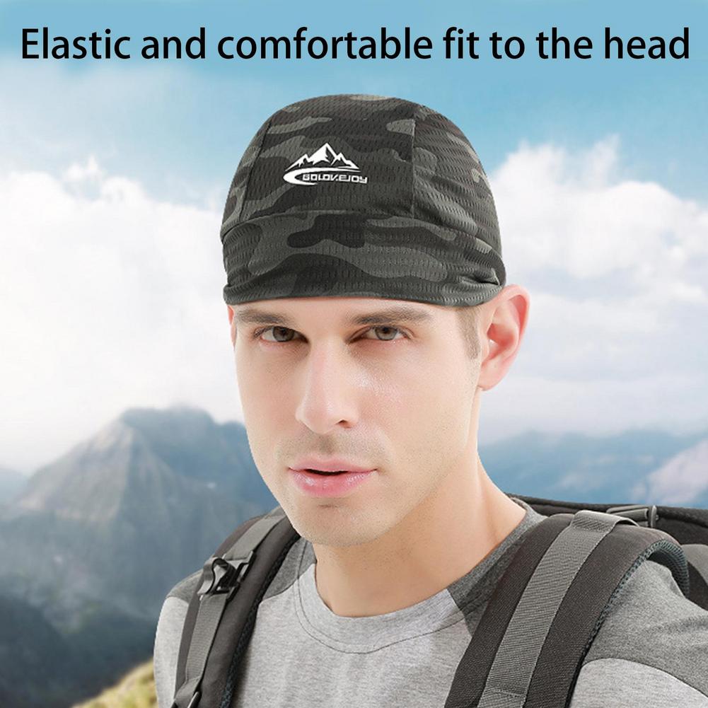 หมวกปั่นจักรยานฤดูร้อน ผ้าไหมน - Skull Cap Helmet Liner บทวิจารณ์และราคา
