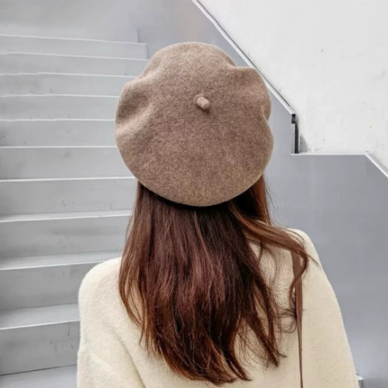 หมวกเบเร่ต์ขนสัตว์สไตล์ฝรั่งเศ - Beret French Wool บทวิจารณ์และราคา