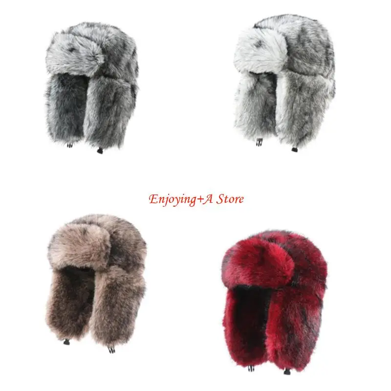 PXPB หมวกกันหนาวแบบหนาพร้อมที่ - Trapper Hat Ear Flap บทวิจารณ์และราคา
