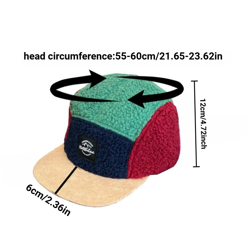 หมวกแก๊ปผ้าฟลีซ 5 แผง สำหรับผู - Corduroy Cap 5 Panel บทวิจารณ์และราคา