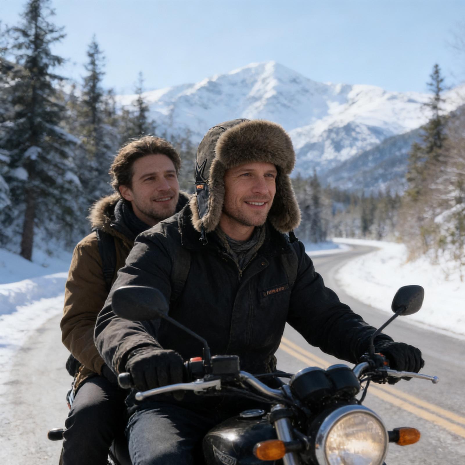 หมวกกันหนาวแบบมีที่ปิดหูบุขนกำ - Winter Trapper Hat บทวิจารณ์และราคา