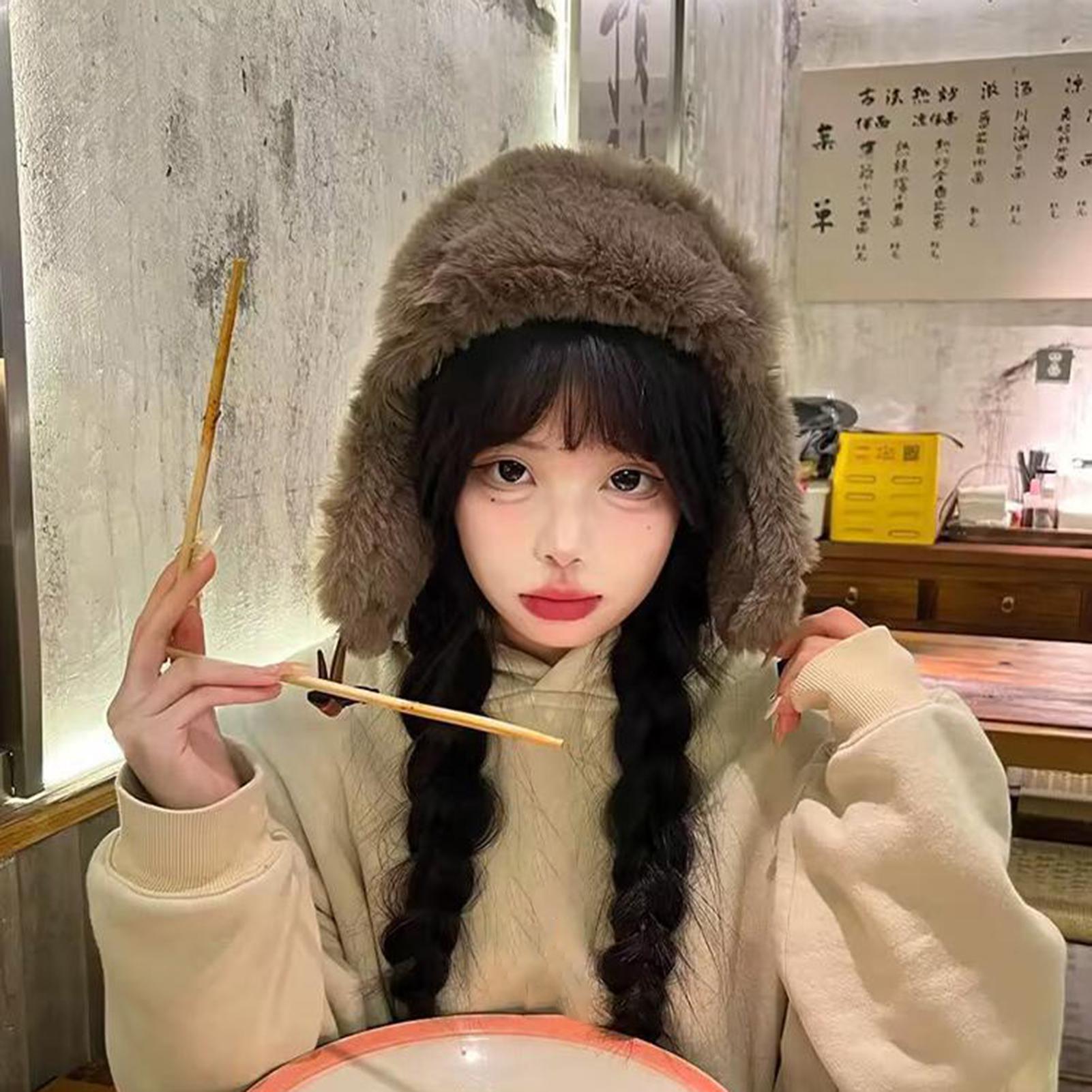 หมวกกันหนาวแบบมีที่ปิดหูบุขนกำ - Winter Trapper Hat บทวิจารณ์และราคา